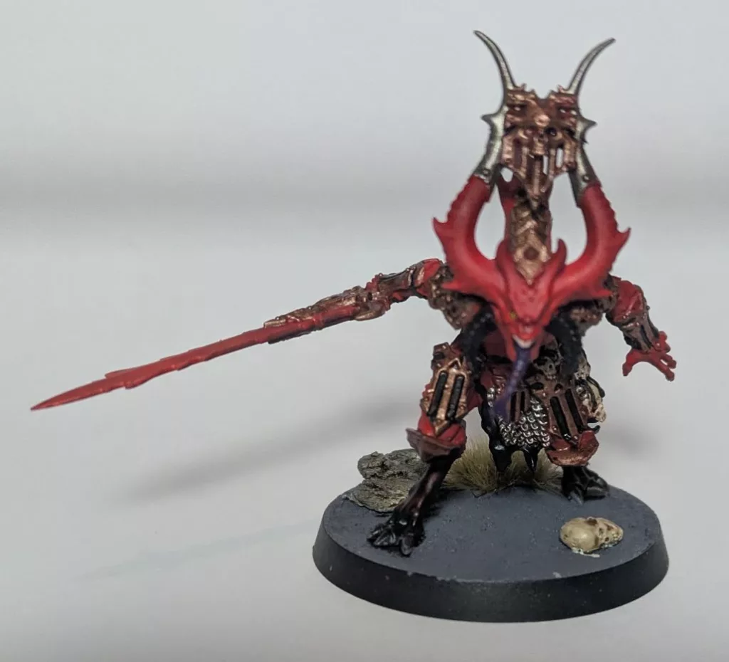 A Warhammer 40K Khorne Bloodmaster
